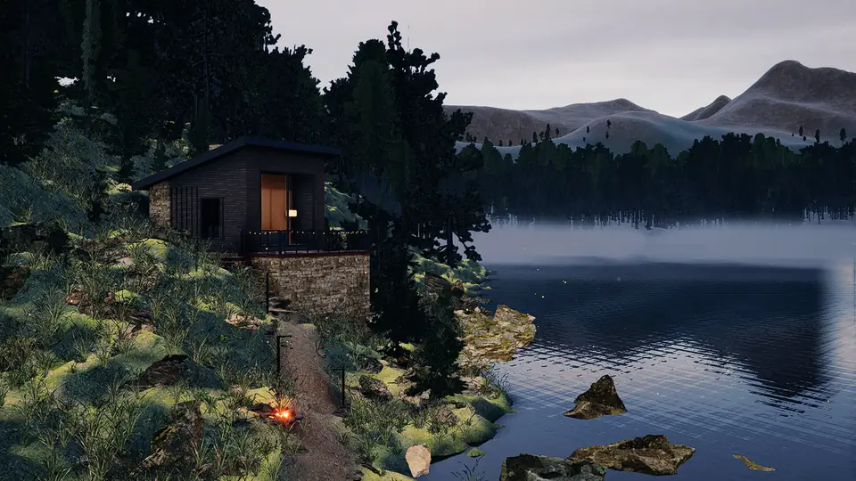 Unity, cozy: Walkable, then “AI-generated”